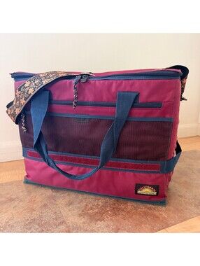 Collapsible Camping Cooler Bag Insulated Vintage 90s by California Innovations